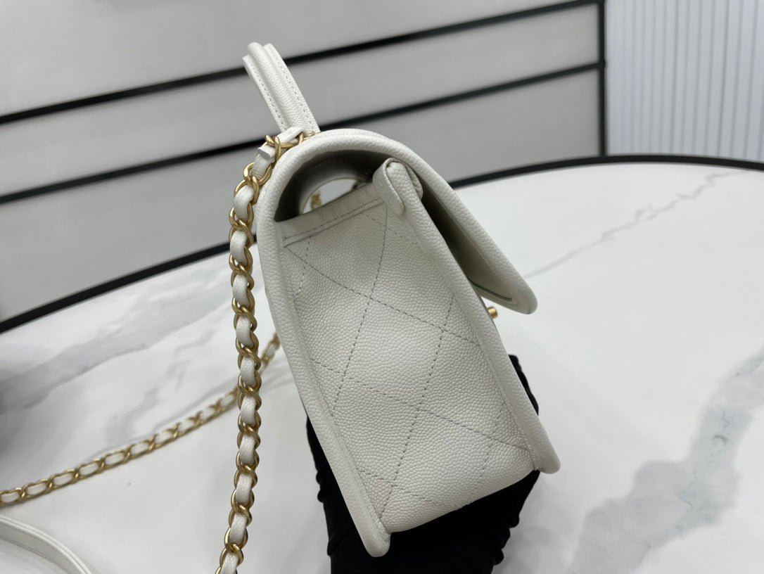 CHL 22K , ’s 9.8in White Handbag