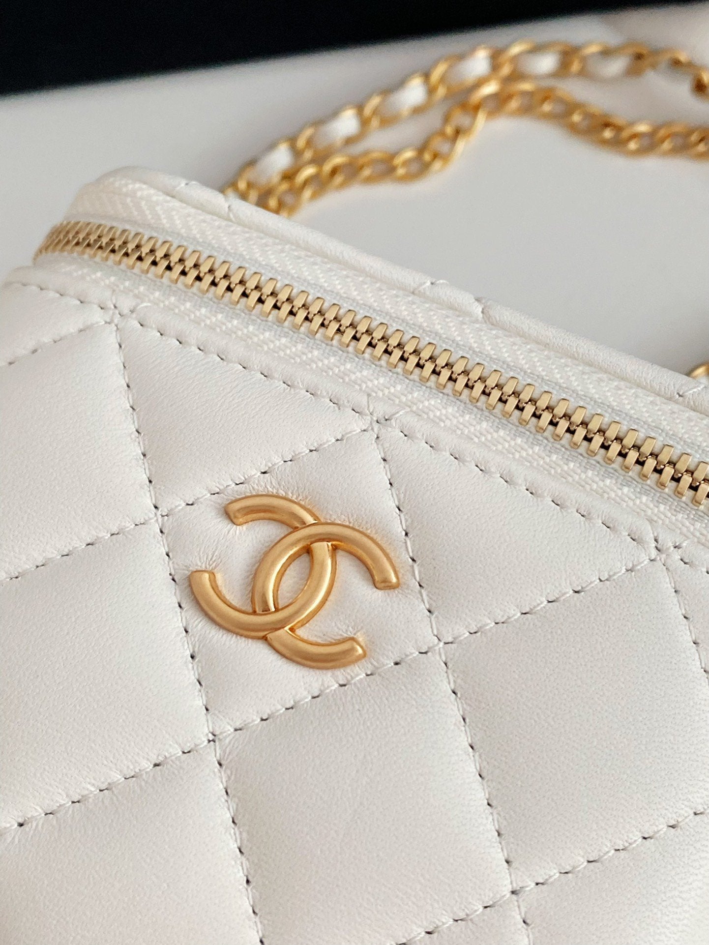 Chlsmall Vanity With For Women Bags White Travel Bag