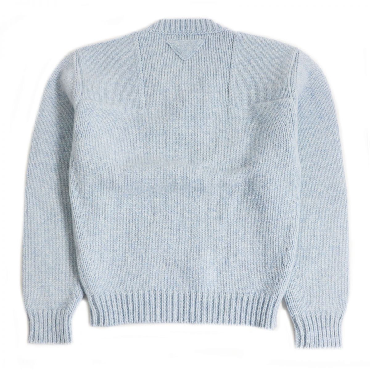 Knit Main: % Virgin Wool Light Mens Blue Travel Bag