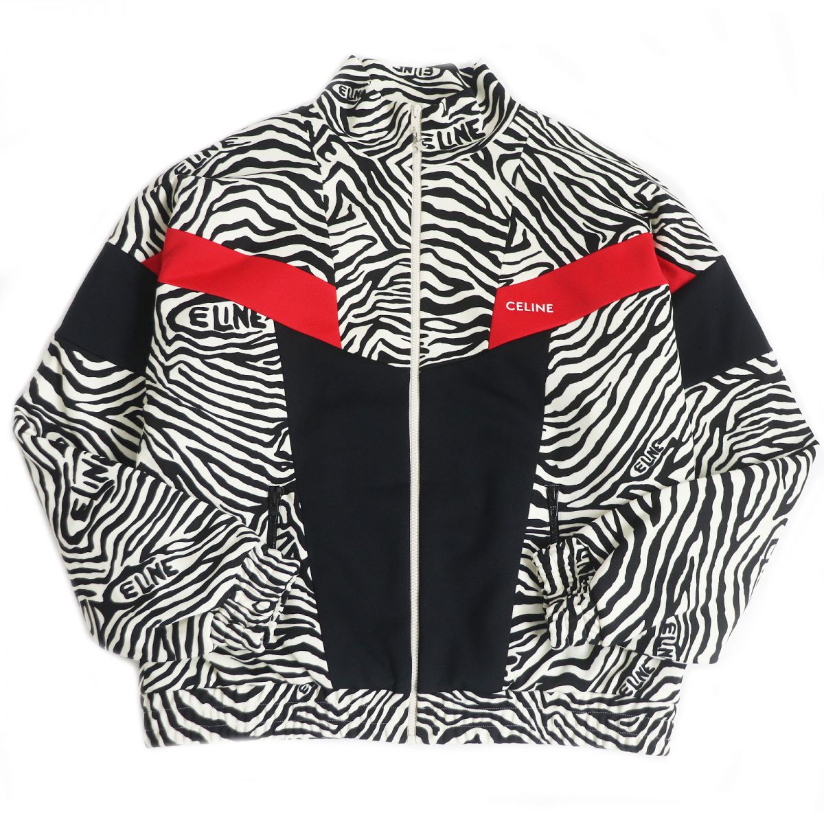 Blouson Outer: Polyester, Lining: Rayon, Filling: Polyester, Black White Travel Bag