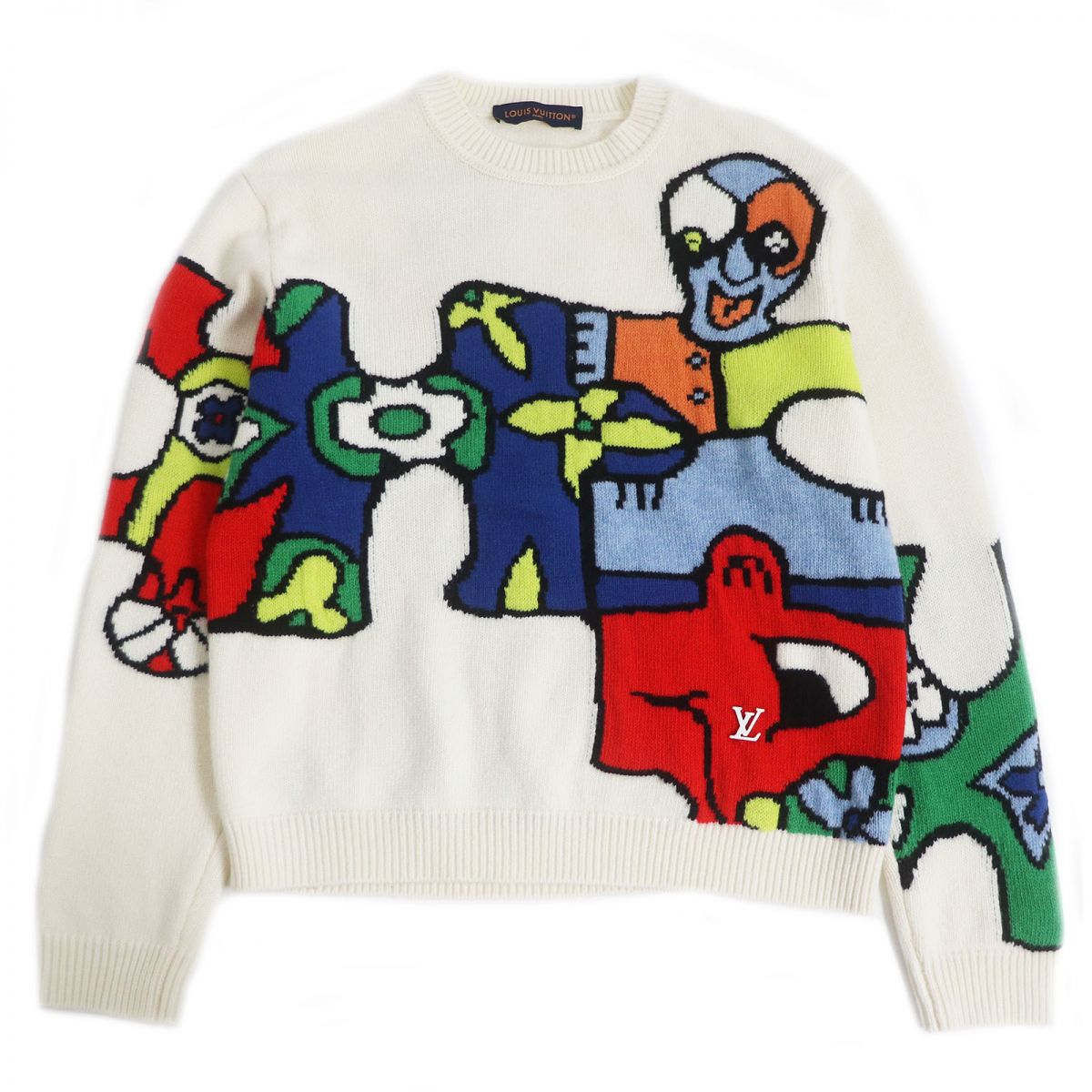 Louis Vuitton knit Wool Apparel T13 St30706
