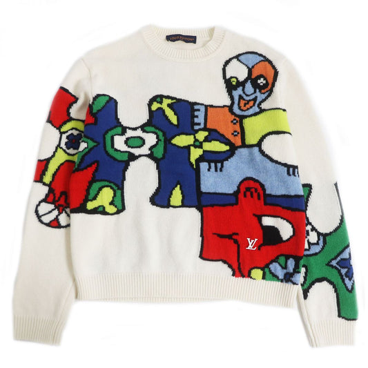 Louis Vuitton knit Wool Apparel T13 St30706