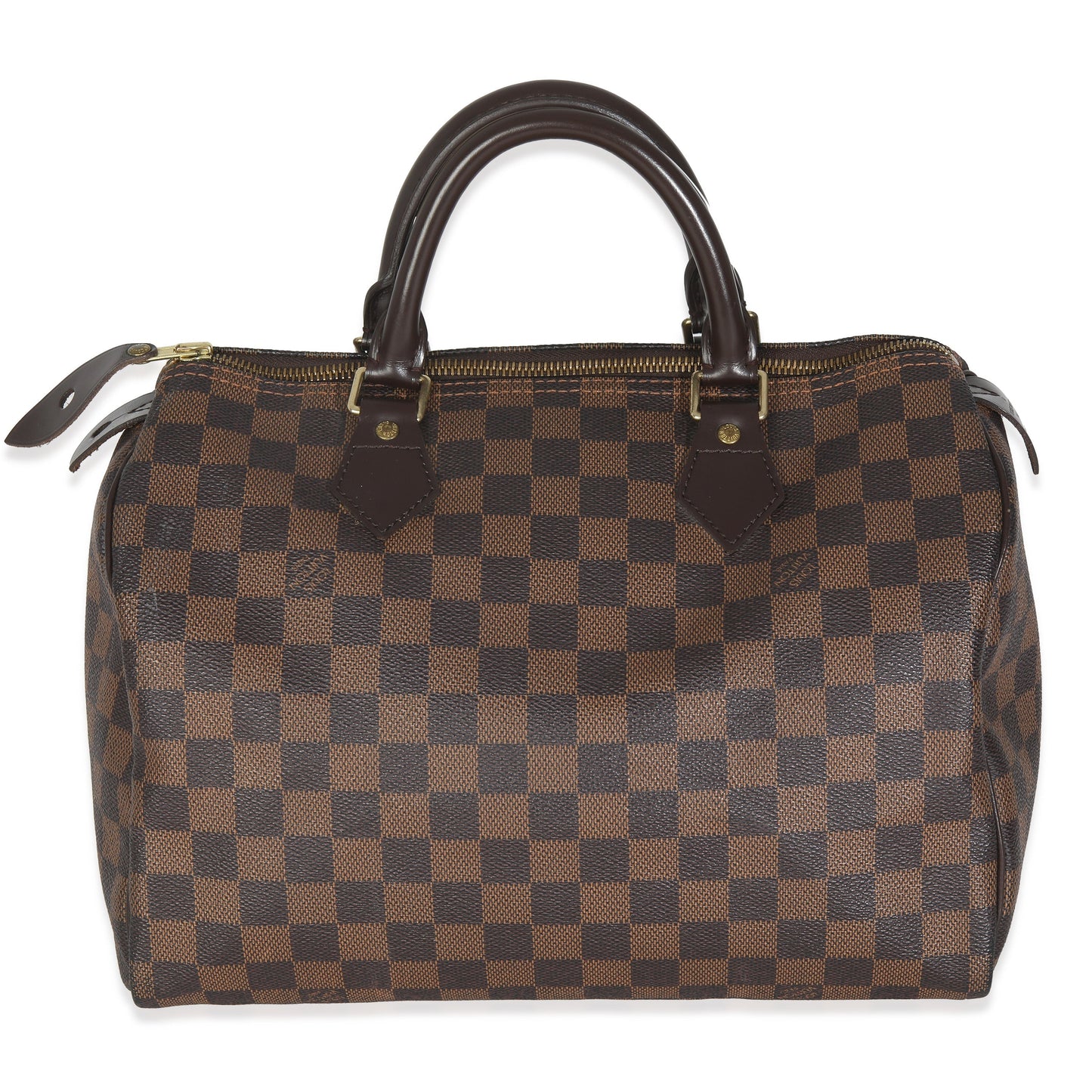 Louis Vuitton Damier Ebene Speedy 30 Canvas Handbag 3