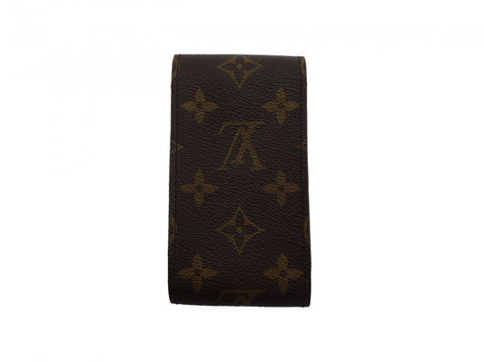 Louis Vuitton Cigarette M63024 Etui cigarette Brown Beige Handbag T24607