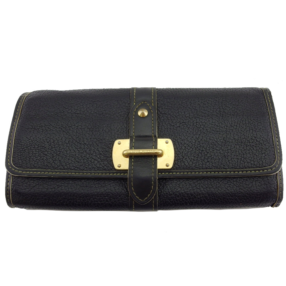 Louis Vuitton Long Purse M95645 Portefeuille Le Black Wallet Case