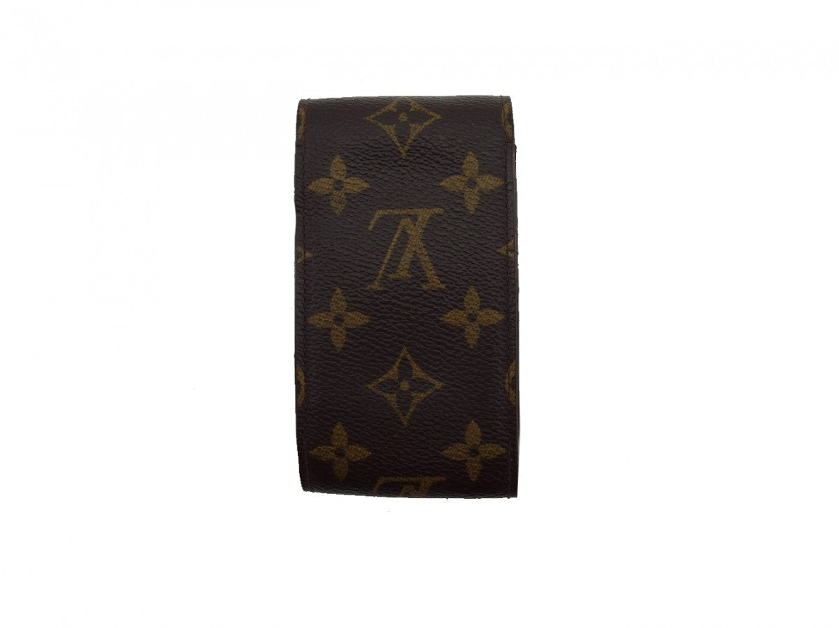 Louis Vuitton Cigarette M63024 Etui cigarette Brown Beige Handbag
