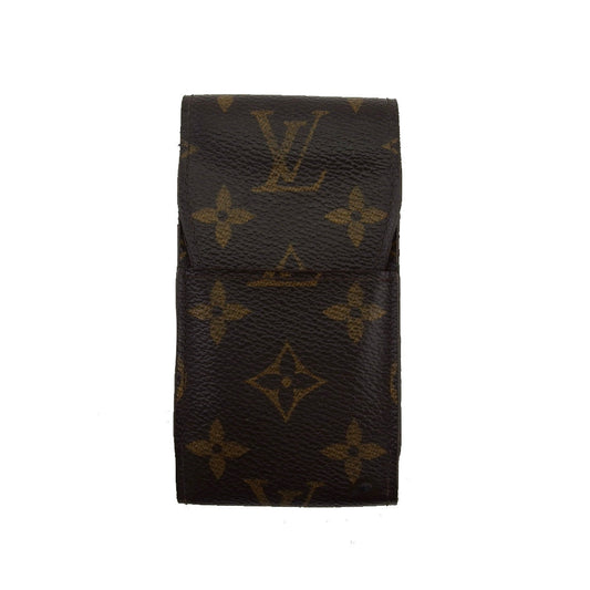Louis Vuitton Cigarette M63024 Etui cigarette Brown Beige Handbag