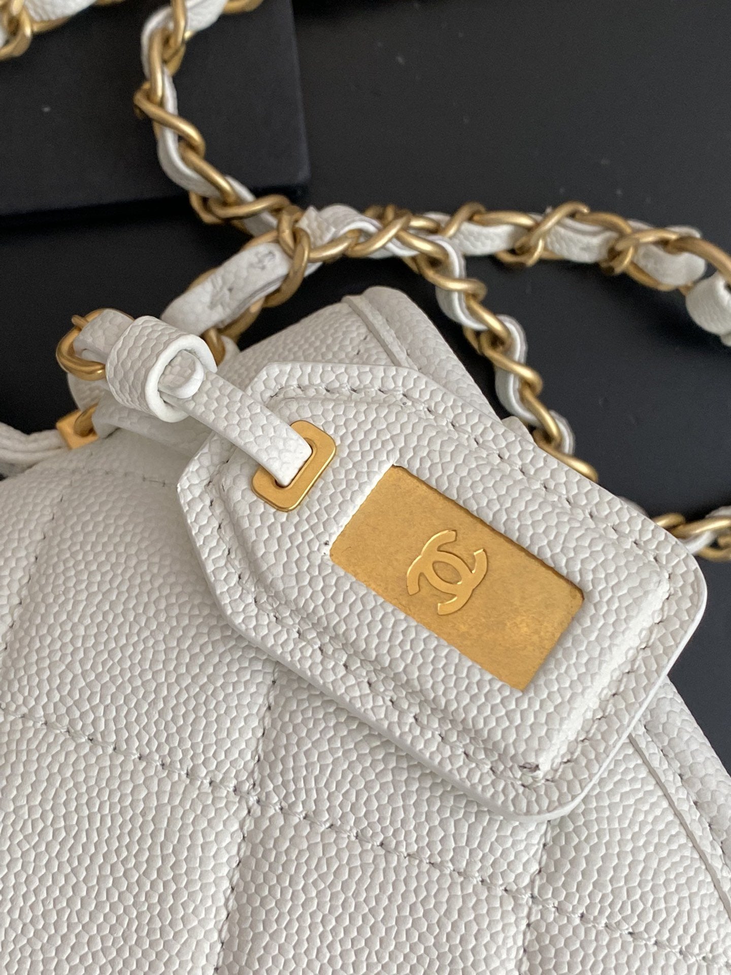 Chlsmall Top Qualityap Bag With Top Handle White Travel Bag