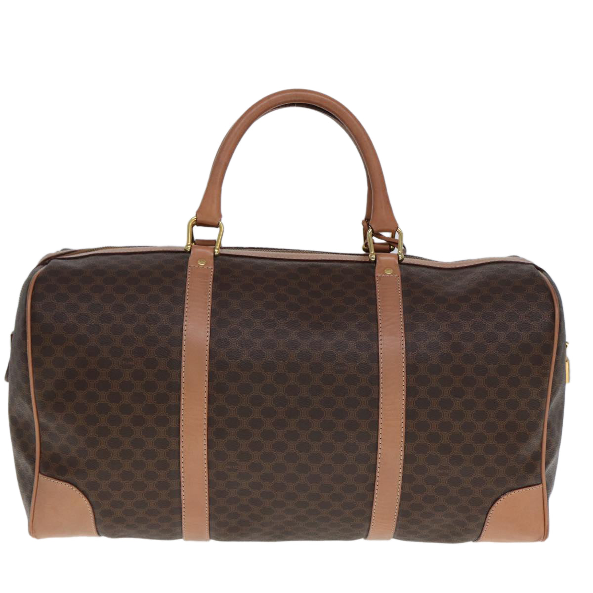 Luxury Macadam Boston Bag Pvc Tb Leather Canvas Travel Bag