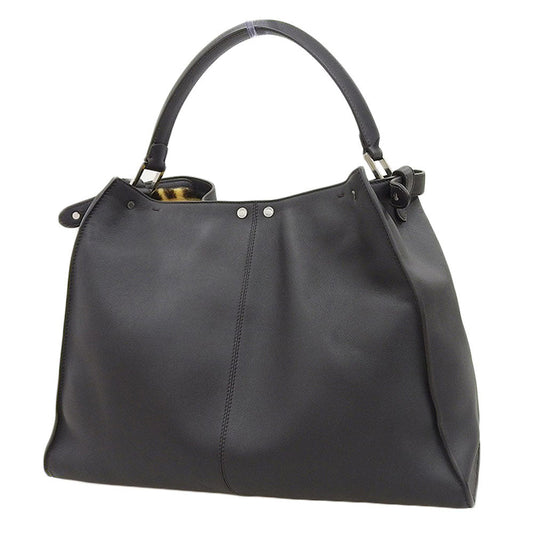 Fendi Peekaboo Lite Handbag Leather Travel Bag