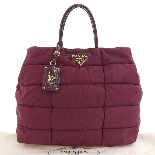 Prada Crispy Handbag Nylon Travel Bag