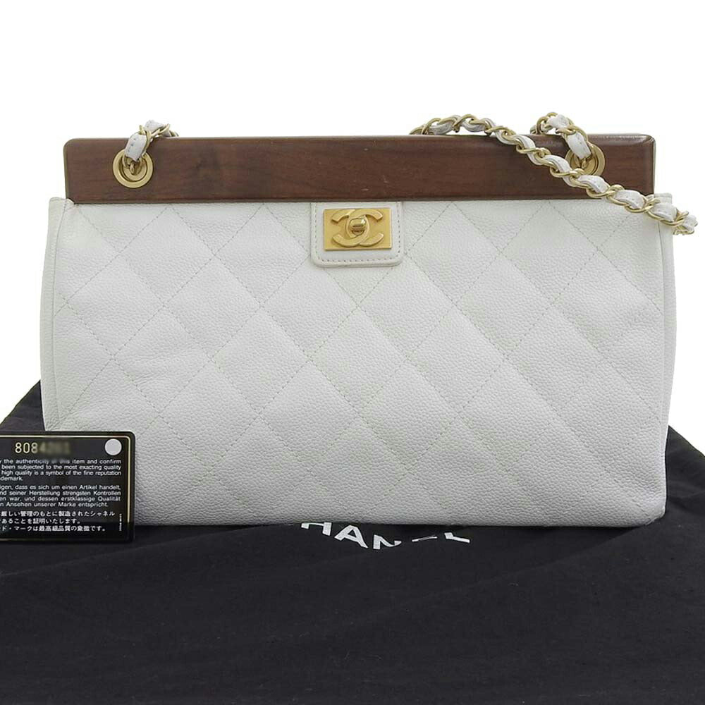 Caviar Skin Shoulder Bag Great Condition
