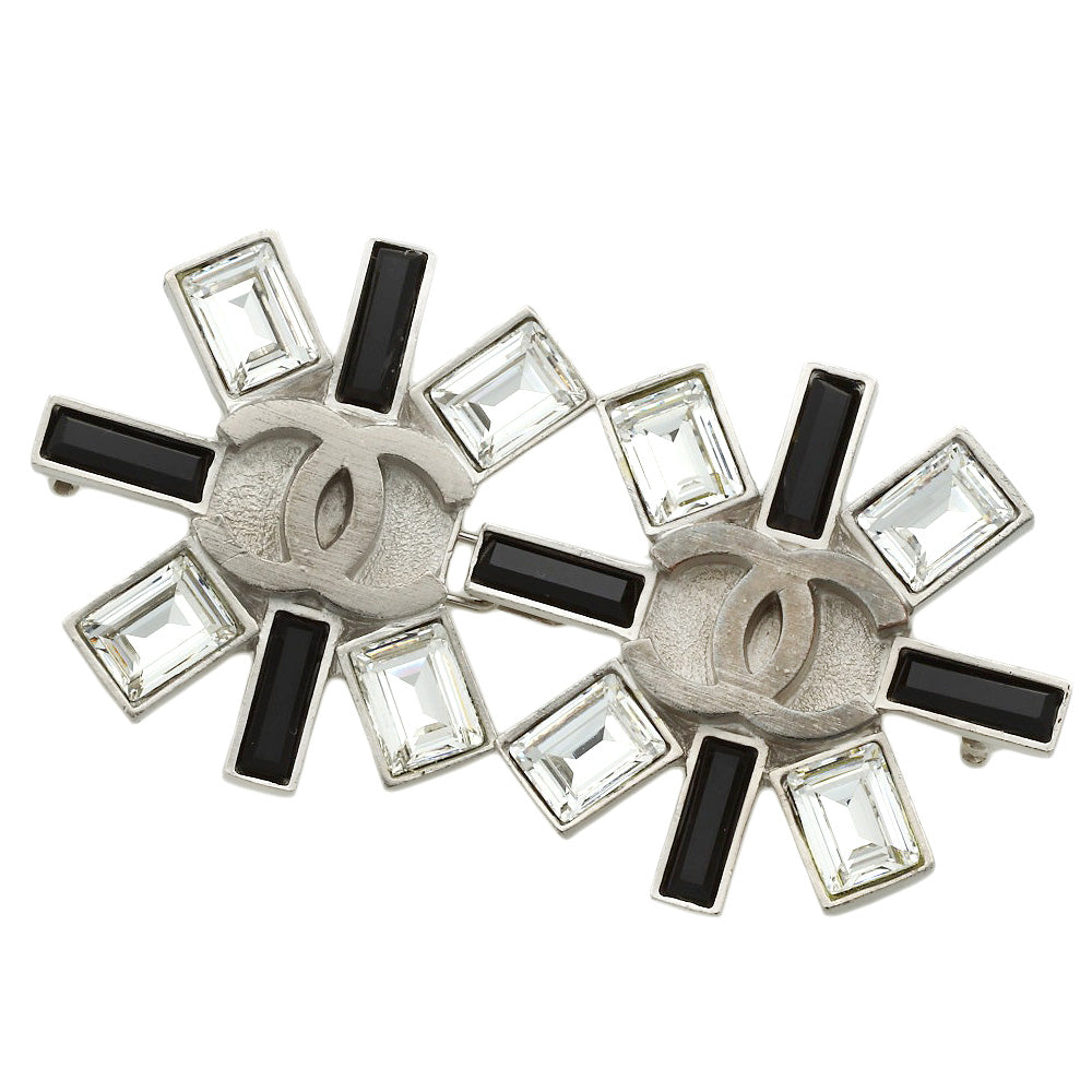 Chanel Metal Rhinestone Brooch