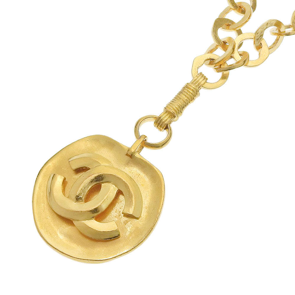 Coco Mark Long Necklace Gold Great