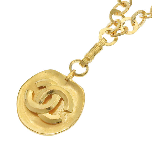Coco Mark Long Necklace Gold Great
