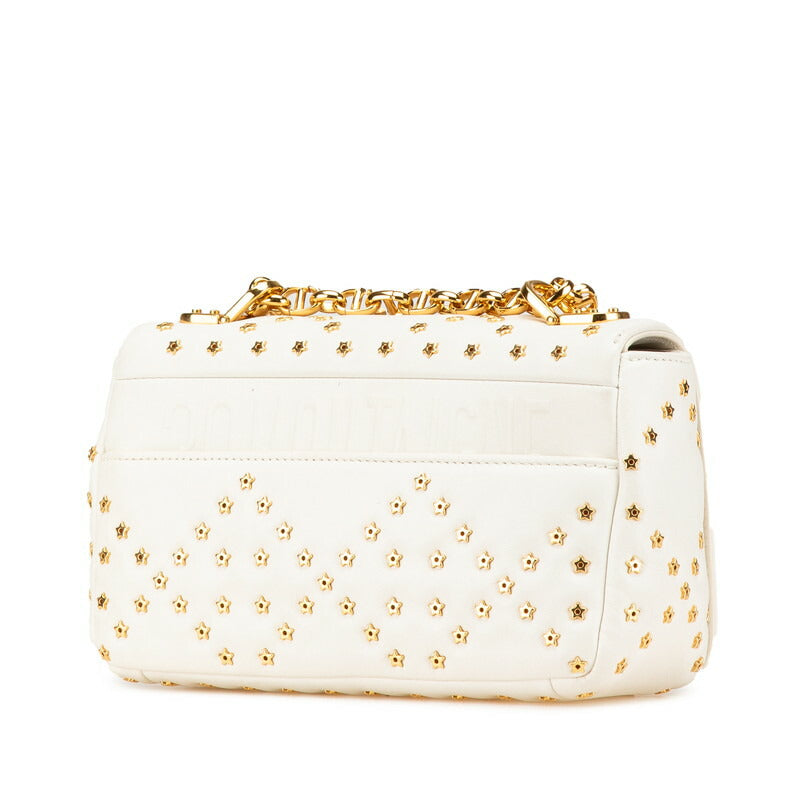 Dior Christian Caro Lucky Star Calf Shoulder Bag