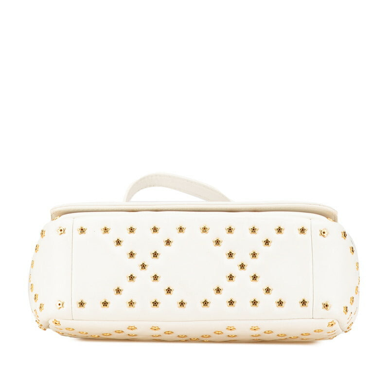 Dior Christian Caro Lucky Star Calf Shoulder Bag