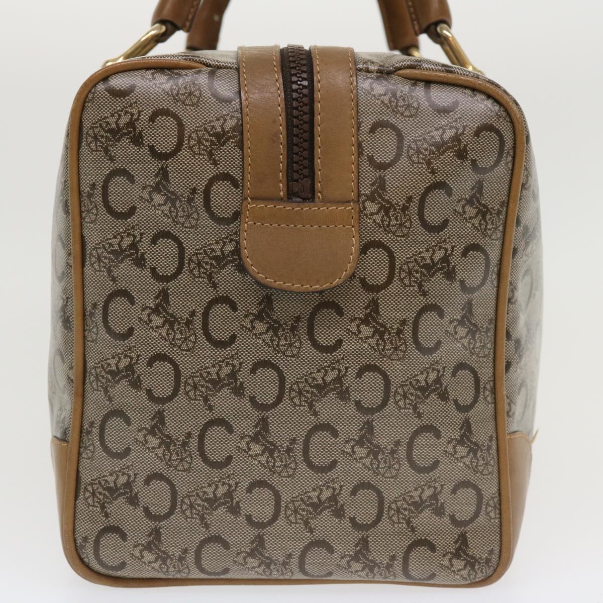 Luxury C Macadam Hand Bag Tp Canvas Beige Travel Bag