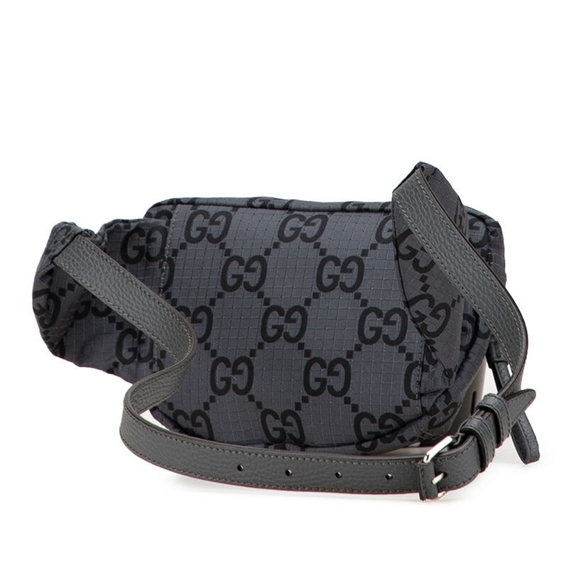 Gucci Waist Bag Leather Nylon Travel Bag Bag 1