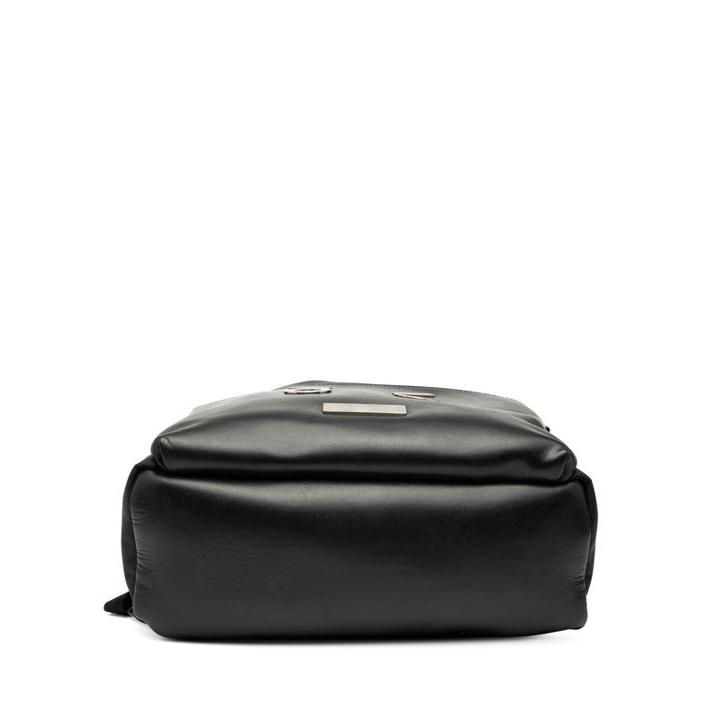 Fendi Face Backpack Leather Nylon