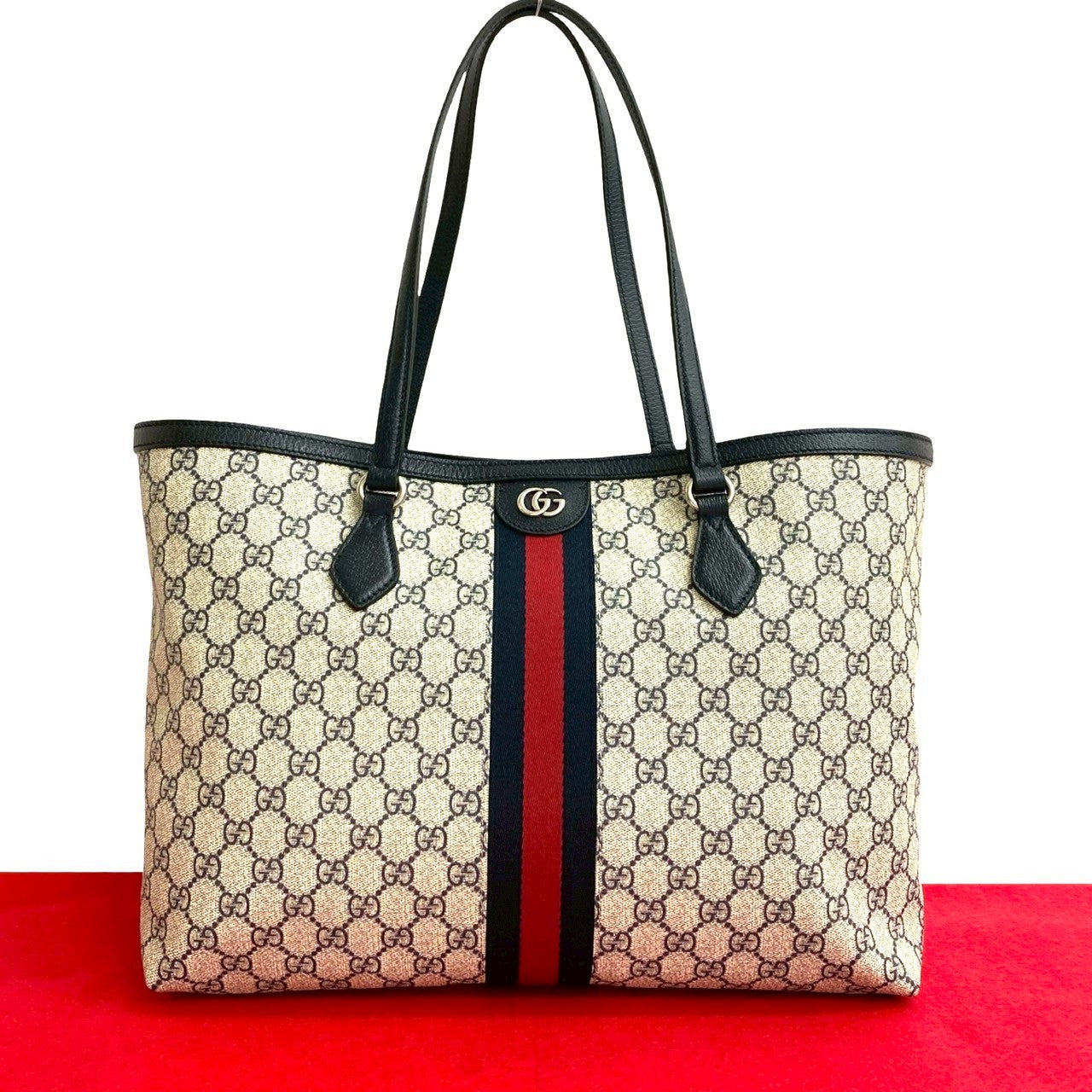 Gucci Ophidia Tote Bag Leather