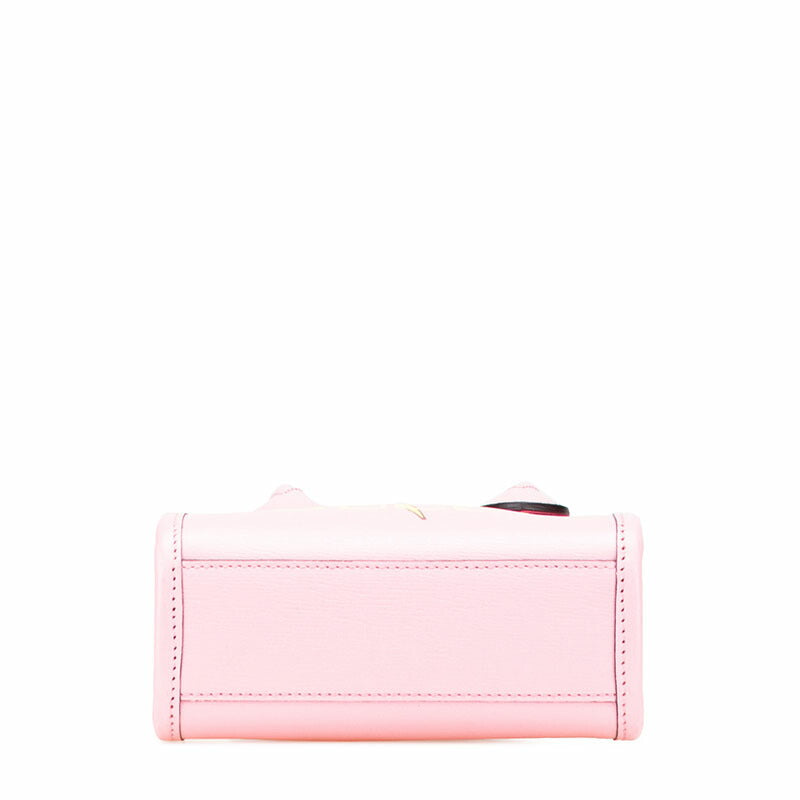 Gucci Bananya 2Way Handbag Leather Travel Bag