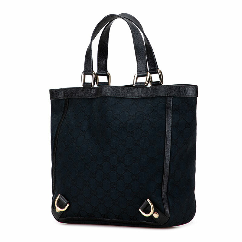 Gucci Abbey Handbag Canvas Travel Bag