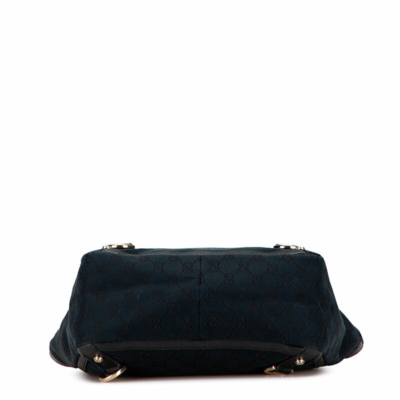 Gucci Abbey Handbag Canvas Travel Bag