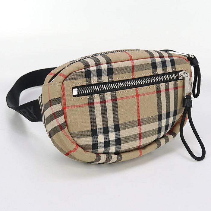 Burberry Body Bag Nova Check Belt Bag Crossbody Bag Nylon Beige