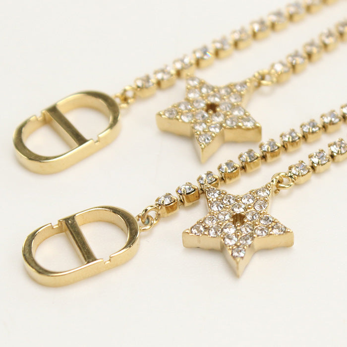 Dior E Tricy D Tribal Pierce Pierce Metal Gold Travel Bag