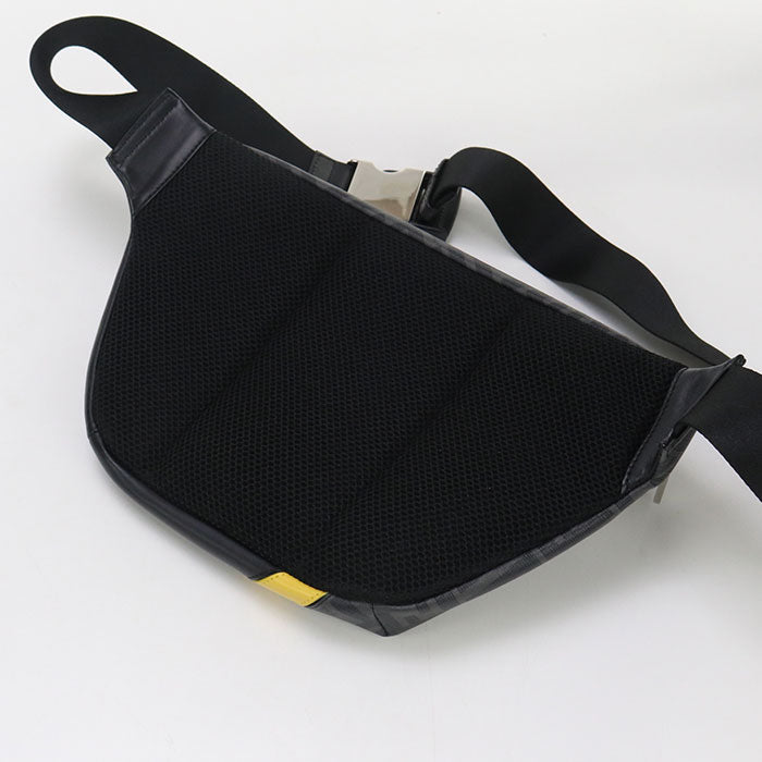 Fendi 7Va562 Belt Bag Diagonal Body Bag Pvc Mens Black