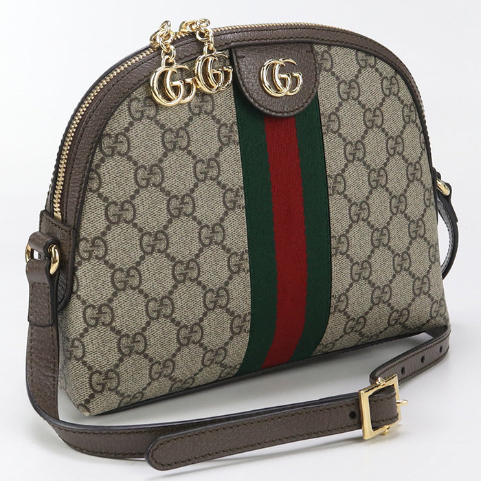Gucci Ofidia GG Supreme Leather Beige Small Shoulder Bag