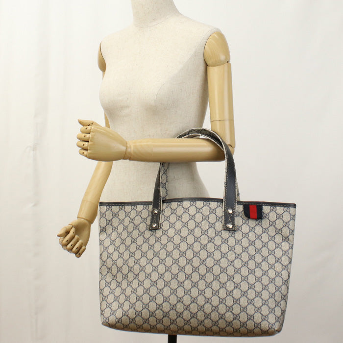 Gucci GG Supreme GG Supreme Navy Tote Bag