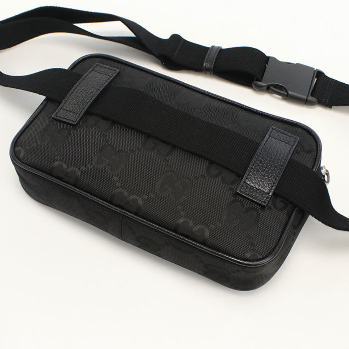 Gucci Off grid body GG Nylon Black Belt
