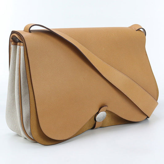 Hermes Sac Colorado Gm Shoulder Bag Tower Ash Women Beige