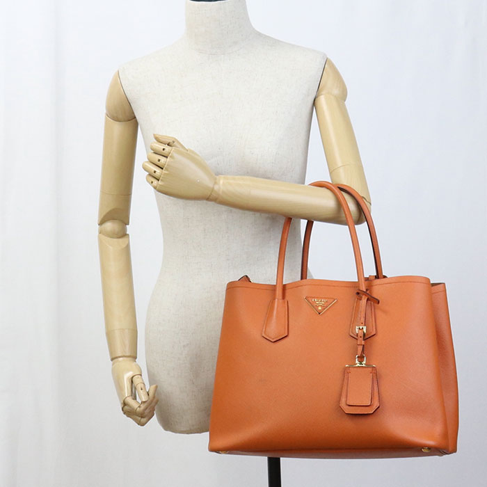 Tote Bag Safiano Quiel Waytote Bag Orange Leather