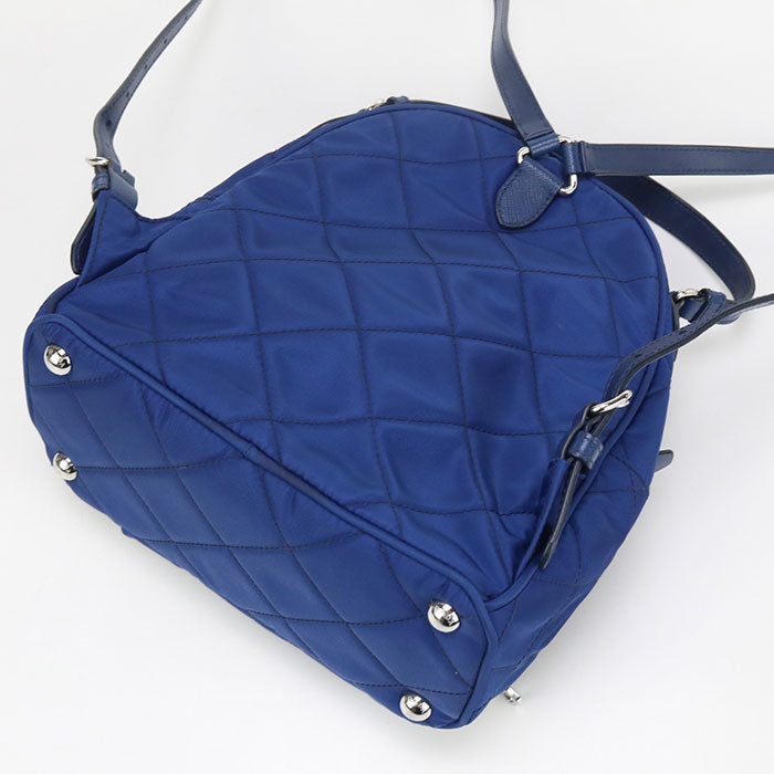 Backpack Mini Daypack , Women Handbag Leather Nylon
