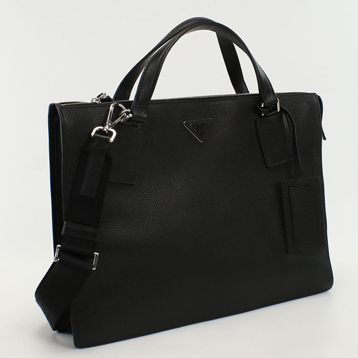 Waytote Bag Hand Bag Mens Leather Black