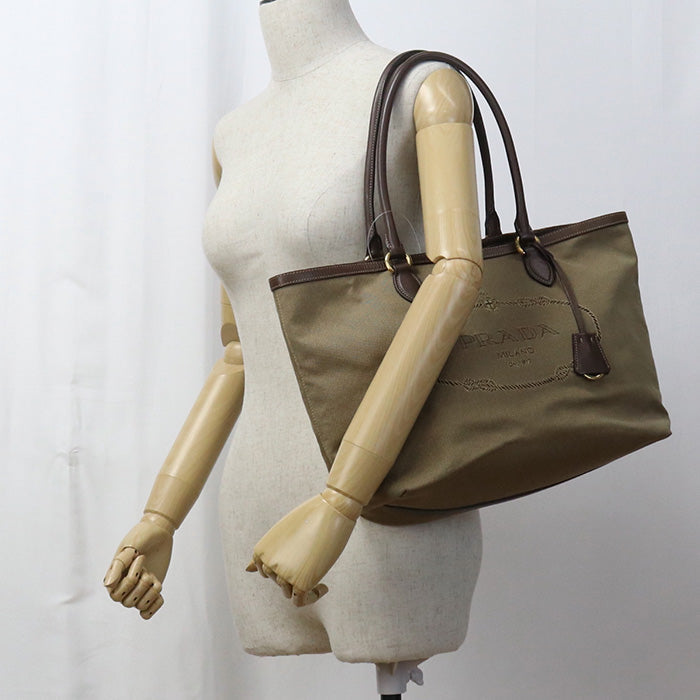 Tote Bag Tote Bag Jacquard Women Brown