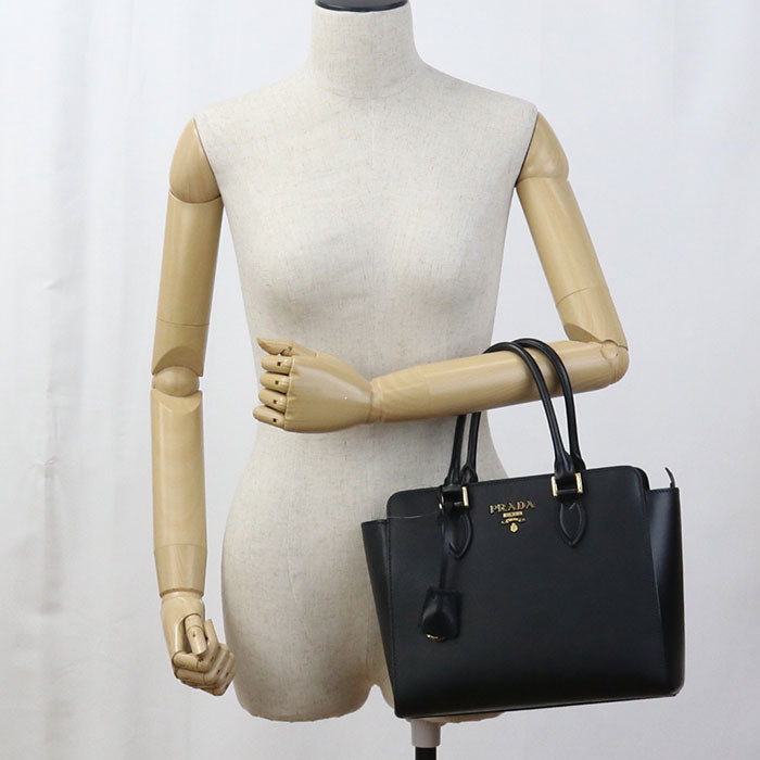 Safiano Waytote Bag Women Leather Black