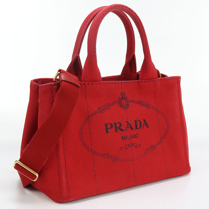 Way Canapa Tote Bag Cotton Women Red
