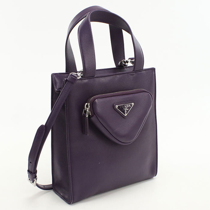 Dx Way Bag Tote Bag Nappa Women Leather Black