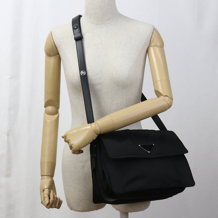 Rflh Padded Diagonal Shoulder Bag Women Black Medium