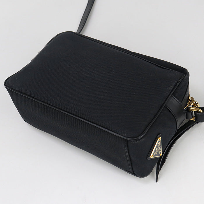 Ucw Jacquard Diagonal Shoulder Bag Women Black Logo