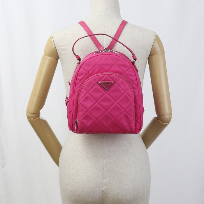 As Backpack Backpack Women Handbag Nylon Pink