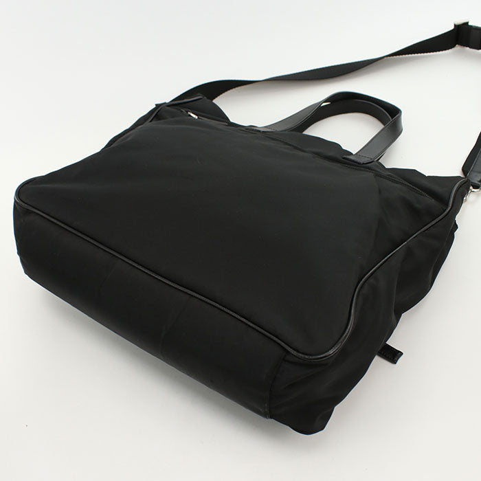 Way Tote Bag Mens Nylon Black