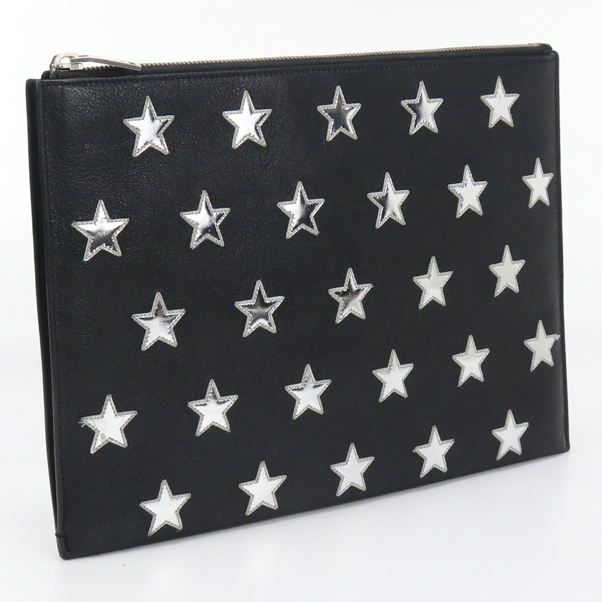 Saint Clutch Bag Clutch Bag Mens Leather Black