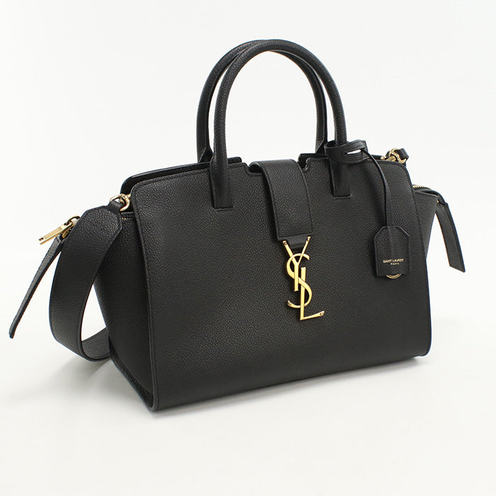 YSL Saint Laurent Saint Handbag Saint Laurent Downtown 2Way Handbag Leather Monogram Travel Bag