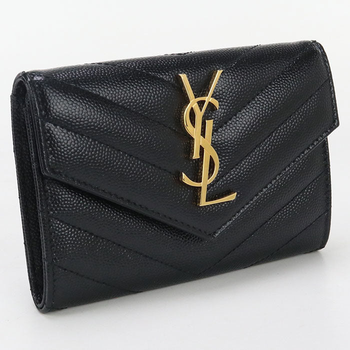Saint Bifold Wallet Envelope Small Women Travel Leather Monogram Travel Bag