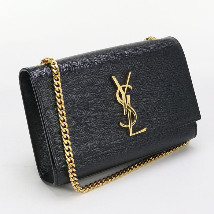 Saint Kate Shoulder Bag Calfskin Women Black Small